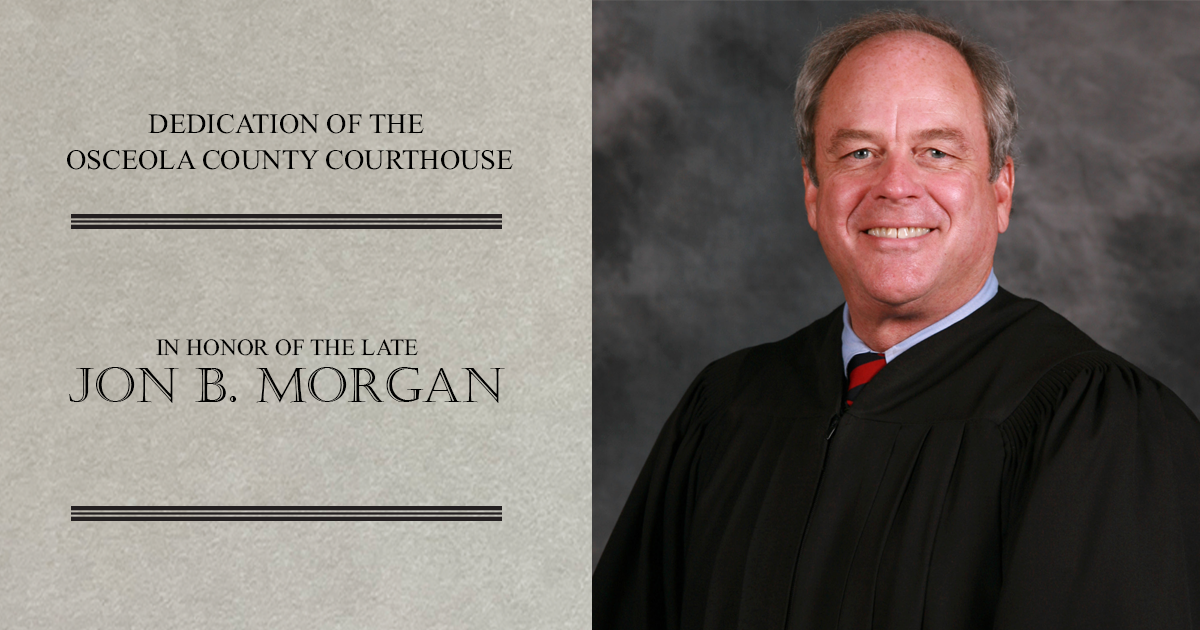 The Judge Jon B. Morgan Courthouse | Ninth Judicial Circuit Court Of ...